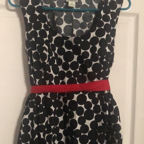 Motherhood maternity ladies dotted dress. - Picture 3 of 14